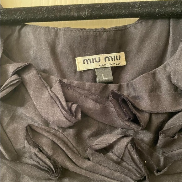 Black Midi dress from Miu Miu - Picture 3 of 3